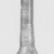  <em>Bottle</em>, 30 B.C.E.–395 C.E. Glass, Greatest Diam. 2 7/16 x 6 7/8 in. (6.2 x 17.5 cm). Brooklyn Museum, Charles Edwin Wilbour Fund, 37.353E. Creative Commons-BY (Photo: Brooklyn Museum, CUR.37.353E_negA_bw.jpg)