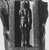  <em>Pawerem, Priest of Bastet</em>, 570-510 B.C.E. Basalt, 18 1/8 × 7 1/2 × 11 1/4 in., 74 lb. (46 × 19.1 × 28.6 cm, 33.57kg). Brooklyn Museum, Charles Edwin Wilbour Fund, 37.36E. Creative Commons-BY (Photo: Brooklyn Museum, CUR.37.36E_NegU_print_bw.jpg)