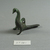 Greek. <em>Geometric Goose</em>, late 7th century B.C.E., possibly. Bronze, 1 9/16 x 13/16 x 1 15/16 in. (4 x 2 x 5 cm). Brooklyn Museum, Museum Collection Fund, 37.381. Creative Commons-BY (Photo: Brooklyn Museum, CUR.37.381_view01.jpg)