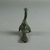 Greek. <em>Geometric Goose</em>, late 7th century B.C.E., possibly. Bronze, 1 9/16 x 13/16 x 1 15/16 in. (4 x 2 x 5 cm). Brooklyn Museum, Museum Collection Fund, 37.381. Creative Commons-BY (Photo: Brooklyn Museum, CUR.37.381_view04.jpg)