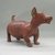 Colima. <em>Dog Figure</em>, 200 B.C.E.-300 C.E. Ceramic, 11 1/4 × 8 1/2 × 16 3/4 in. (28.6 × 21.6 × 42.5 cm). Brooklyn Museum, A. Augustus Healy Fund, 37.390. Creative Commons-BY (Photo: Brooklyn Museum, CUR.37.390_threequarter.jpg)