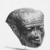  <em>Fragmentary Head</em>, ca. 1759-1675 B.C.E. Granite, 5 3/8 x 4 1/8 x 3 7/8 in. (13.7 x 10.5 x 9.8 cm). Brooklyn Museum, Gift of Mrs. Frederic B. Pratt, 37.394. Creative Commons-BY (Photo: Brooklyn Museum, CUR.37.394_NegH2_print_bw.jpg)
