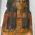  <em>Coffin of the Lady of the House, Weretwahset, Reinscribed for Bensuipet Containing Face Mask and Openwork Body Covering</em>, ca. 1292-1190 B.C.E. Wood, pigment (fragments a, b); Cartonnage, wood (fragment c); Cartonnage (fragment d)
, 37.47Ea-b Box with Lid in place: 25 3/8 x 19 11/16 x 76 3/16 in. (64.5 x 50 x 193.5 cm). Brooklyn Museum, Charles Edwin Wilbour Fund, 37.47Ea-d. Creative Commons-BY (Photo: Brooklyn Museum, CUR.37.47Ec.jpg)