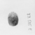  <em>Scarab Seal of Khaseshesre-Neferhotep</em>, ca. 1630-1539 B.C.E. Steatite, glaze, 3/8 × 11/16 × 15/16 in. (0.9 × 1.7 × 2.4 cm). Brooklyn Museum, Charles Edwin Wilbour Fund, 37.505E. Creative Commons-BY (Photo: , CUR.37.505E_NegE_print_bw.jpg)