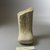  <em>Fragmentary Shabti of Akhenaten</em>, ca. 1352-1336 B.C.E. Limestone, 3 3/8 x 1 9/16 x 2 1/4 in. (8.5 x 4 x 5.7 cm). Brooklyn Museum, Charles Edwin Wilbour Fund, 37.535. Creative Commons-BY (Photo: Brooklyn Museum, CUR.37.535_view1.jpg)