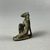  <em>Small Composite God with Jackal Head and Bird's Tail</em>, 305-30 B.C.E. Bronze, 1 1/2 × 1 1/16 × 1 1/8 in. (3.8 × 2.7 × 2.9 cm). Brooklyn Museum, Charles Edwin Wilbour Fund, 37.543E. Creative Commons-BY (Photo: Brooklyn Museum, CUR.37.543E_view01.jpg)