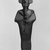  <em>Small Statuette of Osiris</em>, 664-332 B.C.E. Bronze, 3 3/4 x 1 3/16 x 7/8 in. (9.5 x 3.1 x 2.3 cm). Brooklyn Museum, Charles Edwin Wilbour Fund, 37.563E. Creative Commons-BY (Photo: Brooklyn Museum, CUR.37.563E_NegA_print_bw.jpg)