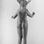 <em>Large Statuette of a Goddess, Probably Hathor or Aphrodite</em>, 1st-3rd century C.E. Bronze, 12 5/8 x 5 11/16 x 3 3/8 in. (32 x 14.4 x 8.5 cm). Brooklyn Museum, Charles Edwin Wilbour Fund, 37.572E. Creative Commons-BY (Photo: Brooklyn Museum, CUR.37.572E_NegA_print_bw.jpg)