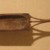  <em>Toilet Spoon with Bowl in Shape of a Cartouche</em>, ca. 1336-1295 B.C.E. Wood, paste, 2 3/8 x 9 3/16 in. (6 x 23.3 cm). Brooklyn Museum, Charles Edwin Wilbour Fund, 37.616E. Creative Commons-BY (Photo: Brooklyn Museum, CUR.37.616E_wwg8.jpg)