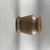  <em>Ear Stud</em>. Wood, Length: 1 1/8 in. (2.9 cm). Brooklyn Museum, Charles Edwin Wilbour Fund, 37.695Eb. Creative Commons-BY (Photo: Brooklyn Museum, CUR.37.695Ea_37.695Eb_overall02.JPG)