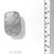  <em>Heart Scarab</em>, 664-525 B.C.E. Steatite, gold, 7/8 x 1 7/16 x 2 1/16 in. (2.3 x 3.6 x 5.3 cm). Brooklyn Museum, Charles Edwin Wilbour Fund, 37.717E. Creative Commons-BY (Photo: Brooklyn Museum, CUR.37.717E_negC_bw.jpg)