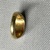 <em>Signet Ring</em>, ca. 1292-1075 B.C.E. Gold, 7/8 x 3/8 x 11/16 in. (2.2 x 1 x 1.8 cm). Brooklyn Museum, Charles Edwin Wilbour Fund, 37.728E. Creative Commons-BY (Photo: Brooklyn Museum, CUR.37.728E_bottom.JPG)