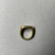  <em>Signet Ring</em>, ca. 1292-1075 B.C.E. Gold, 7/8 x 3/8 x 11/16 in. (2.2 x 1 x 1.8 cm). Brooklyn Museum, Charles Edwin Wilbour Fund, 37.728E. Creative Commons-BY (Photo: Brooklyn Museum, CUR.37.728E_top.JPG)