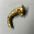  <em>Part of a Very Large Earring with Bull's Head</em>, 3rd-2nd century B.C.E. Gold, Length: 2 1/8 in. (5.4 cm). Brooklyn Museum, Charles Edwin Wilbour Fund, 37.781E. Creative Commons-BY (Photo: Brooklyn Museum, CUR.37.781E_overall02.JPG)