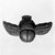  <em>Amulet? Representing a Winged Scarabeus</em>. Stone, 11/16 x 1 5/16 x 1 13/16 in. (1.8 x 3.4 x 4.6 cm). Brooklyn Museum, Charles Edwin Wilbour Fund, 37.880E. Creative Commons-BY (Photo: Brooklyn Museum, CUR.37.880E_NegA_bw.jpg)