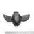  <em>Amulet? Representing a Winged Scarabeus</em>. Stone, 11/16 x 1 5/16 x 1 13/16 in. (1.8 x 3.4 x 4.6 cm). Brooklyn Museum, Charles Edwin Wilbour Fund, 37.880E. Creative Commons-BY (Photo: , CUR.37.880E_NegID_09.889.836NegD_print_cropped_bw.jpg)