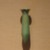  <em>Wadj-Scepter</em>, ca. 664-305 B.C.E. Faience, 4 3/4 x 1 1/2 in. (12 x 3.8 cm). Brooklyn Museum, Charles Edwin Wilbour Fund, 37.886E. Creative Commons-BY (Photo: Brooklyn Museum, CUR.37.886E_wwg8.jpg)