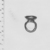  <em>Signet Ring</em>. Bronze, Height 1 1/2 x diameter 1 1/8 in. (3.8 x 2.8 cm). Brooklyn Museum, Charles Edwin Wilbour Fund, 37.891E. Creative Commons-BY (Photo: , CUR.37.891E_NegA_print_bw.jpg)