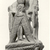  <em>Amulet of Pataikos Flanked by Goddesses</em>, 664-30 B.C.E. Faience, 2 15/16 x 1 11/16 x 1 in. (7.5 x 4.3 x 2.5 cm). Brooklyn Museum, Charles Edwin Wilbour Fund, 37.949E. Creative Commons-BY (Photo: Brooklyn Museum, CUR.37.949E_negE_bw.jpg)