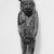  <em>Amulet of Taweret</em>. Faience, Height: 2 9/16 in. (6.5 cm). Brooklyn Museum, Charles Edwin Wilbour Fund, 37.958E. Creative Commons-BY (Photo: Brooklyn Museum, CUR.37.958E_bw.jpg)