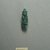  <em>Bastet Amulet</em>, 664-30 B.C.E. Faience, Height: 1 7/16 in. (3.6 cm). Brooklyn Museum, Charles Edwin Wilbour Fund, 37.983E. Creative Commons-BY (Photo: Brooklyn Museum, CUR.37.983E_View1.jpg)