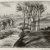 Camille Jacob Pissarro (French, 1830-1903). <em>Landscape at Osny (Paysage à Osny)</em>, 1887. Etching on laid paper, 4 9/16 x 6 3/16 in. (11.6 x 15.7 cm). Brooklyn Museum, Charles Stewart Smith Memorial Fund, 38.380 (Photo: Brooklyn Museum, CUR.38.380.jpg)