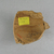 Mycenaean. <em>Jar Fragment</em>, ca. 1425–1300 B.C.E. Clay, pigment, 2 1/4 x 3/16 x 2 1/2 in. (5.7 x 0.4 x 6.4 cm). Brooklyn Museum, Gift of the Egypt Exploration Society, 38.556c. Creative Commons-BY (Photo: Brooklyn Museum, CUR.38.556c_view4.JPG)