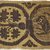 Coptic. <em>4 Border Fragments with Animal and Botanical Decorations</em>, 6th century C.E. Flax, wool, 38.671a: 2 3/4 x 11 1/4 in. (7 x 28.6 cm). Brooklyn Museum, Charles Edwin Wilbour Fund, 38.671a-d. Creative Commons-BY (Photo: Brooklyn Museum (in collaboration with Index of Christian Art, Princeton University), CUR.38.671D_detail01_ICA.jpg)