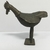 Edo. <em>Standing Figure of Bird</em>, late 19th or early 20th century. Copper alloy, 7 1/2 × 6 7/8 in. (19 × 17.5 cm). Brooklyn Museum, Alfred W. Jenkins Fund, 39.112. Creative Commons-BY (Photo: , CUR.39.112_side_left.jpg)