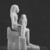  <em>Statue of Queen Ankhnes-meryre II and Her Son, Pepy II</em>, ca. 2288–2224 or 2194 B.C.E. Egyptian alabaster (calcite), pigment, 15 7/16 x 9 13/16 in. (39.2 x 24.9 cm). Brooklyn Museum, Charles Edwin Wilbour Fund, 39.119. Creative Commons-BY (Photo: Brooklyn Museum, CUR.39.119_negC_print_bw.jpg)