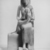  <em>Statue of Queen Ankhnes-meryre II and Her Son, Pepy II</em>, ca. 2288–2224 or 2194 B.C.E. Egyptian alabaster (calcite), pigment, 15 7/16 x 9 13/16 in. (39.2 x 24.9 cm). Brooklyn Museum, Charles Edwin Wilbour Fund, 39.119. Creative Commons-BY (Photo: Brooklyn Museum, CUR.39.119_negX_print_bw.jpg)