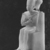  <em>Seated Statuette of Pepy I with Horus Falcon</em>, ca. 2338–2298 B.C.E. Egyptian alabaster (calcite), pigment (Egyptian blue, red), and gypsum, 10 1/2 x 2 3/4 x 6 1/4 in. (26.7 x 6.98 x 15.9 cm). Brooklyn Museum, Charles Edwin Wilbour Fund, 39.120. Creative Commons-BY (Photo: Brooklyn Museum, CUR.39.120_negL_print_bw.jpg)