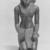 <em>Kneeling Statuette of Pepy I</em>, ca. 2338–2298 B.C.E. Greywacke (sandstone), Egyptian alabaster (calcite), obsidian, coppe, 6 × 2 3/8 × 3 5/8 in. (15.2 × 6 × 9.2 cm). Brooklyn Museum, Charles Edwin Wilbour Fund, 39.121. Creative Commons-BY (Photo: Brooklyn Museum, CUR.39.121_negL_print_bw.jpg)