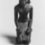  <em>Kneeling Statuette of Pepy I</em>, ca. 2338–2298 B.C.E. Greywacke (sandstone), Egyptian alabaster (calcite), obsidian, coppe, 6 × 2 3/8 × 3 5/8 in. (15.2 × 6 × 9.2 cm). Brooklyn Museum, Charles Edwin Wilbour Fund, 39.121. Creative Commons-BY (Photo: Brooklyn Museum, CUR.39.121_negO_print_bw.jpg)