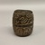 Maya. <em>Barrel-Shaped Stamp</em>. Reddish clay, 1 1/2 × 1 1/2 × 1 7/8 in. (3.8 × 3.8 × 4.8 cm). Brooklyn Museum, Ella C. Woodward Memorial Fund, 39.123.9. Creative Commons-BY (Photo: Brooklyn Museum, CUR.39.123.9_overall01.jpg)