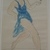 Abraham Walkowitz (American, born Russia, 1878-1965). <em>Isadora Duncan #16</em>. Watercolor, pen, ink, pencil on paper, 12 1/2 x 8 in. (31.8 x 20.3 cm). Brooklyn Museum, Gift of the artist, 39.161 (Photo: Brooklyn Museum, CUR.39.161.jpg)