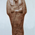 Nubian. <em>Shabti of Senkamanisken</em>, 643-623 B.C.E. Steatite, 8 9/16 x 2 11/16 x depth at base 1 15/16 in. (21.7 x 6.9 x 5 cm). Brooklyn Museum, By exchange, 39.5. Creative Commons-BY (Photo: Brooklyn Museum, CUR.39.5.jpg)