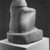  <em>Block Statue of Senwosret-senebefny</em>, ca. 1836-1759 B.C.E. Quartzite, 26 7/8 x 16 5/16 x 18 1/8 in., 359 lb. (68.3 x 41.5 x 46 cm, 162.84kg). Brooklyn Museum, Charles Edwin Wilbour Fund, 39.602. Creative Commons-BY (Photo: Brooklyn Museum, CUR.39.602_NegD_print_bw.jpg)