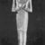  <em>Fragmentary Statuette of Osiris</em>, ca. 1075-300 B.C.E. Bronze, 6 × 2 5/16 in. (15.3 × 5.9 cm). Brooklyn Museum, Gift of Alvin Devereux, 39.93. Creative Commons-BY (Photo: , CUR.39.93_NegA_print_bw.jpg)