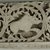 Coptic. <em>Frieze of Animals in Plant Scrolls</em>, 4th century C.E. Limestone, pigment, 14 3/8 x 50 3/16 x 4 5/8 in., 131 lb. (36.5 x 127.5 x 11.7 cm, 59.42kg). Brooklyn Museum, Charles Edwin Wilbour Fund, 41.1266. Creative Commons-BY (Photo: Brooklyn Museum (in collaboration with Index of Christian Art, Princeton University), CUR.41.1266_detail04_ICA.jpg)
