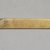  <em>Balance Scale Beam</em>. Bone, Wood stick: 3/8 x 1/8 x 5 7/8 in. (1 x 0.3 x 14.9 cm). Brooklyn Museum, Museum Expedition 1941, Frank L. Babbott Fund, 41.1275.141. Creative Commons-BY (Photo: Brooklyn Museum, CUR.41.1275.141_view2.jpg)