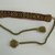 Inca. <em>Miniature Belt</em>, 1400-1532. Camelid fiber, 3/4 × 17 11/16 in. (1.9 × 45 cm). Brooklyn Museum, Museum Expedition 1941, Frank L. Babbott Fund, 41.1275.405. Creative Commons-BY (Photo: Brooklyn Museum, CUR.41.1275.405.jpg)