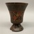 Quechua. <em>Qero Cup with Pedestal Base</em>. Wooden lacquered, 5 7/8 x 4 3/4 in.  (14.9 x 12.1 cm). Brooklyn Museum, Museum Expedition 1941, Frank L. Babbott Fund, 41.1275.6. Creative Commons-BY (Photo: Brooklyn Museum, CUR.41.1275.6_view02.jpg)