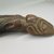 Rapanui. <em>Lizard Figure (Moko Miro)</em>, 19th century. Wood, 15 3/4 x 3 x 2 in. (40 x 7.6 x 5.1 cm). Brooklyn Museum, Museum Expedition 1941, Frank L. Babbott Fund, 41.1277. Creative Commons-BY (Photo: Brooklyn Museum, CUR.41.1277_detail.jpg)