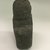 Marquesan. <em>Figure (Tiki Ke'a)</em>, before 1938. Stone, 4 3/4 x 1 3/4 x 2 1/2 in. (12 x 4.5 x 6.3 cm). Brooklyn Museum, A. Augustus Healy Fund, 42.211.84. Creative Commons-BY (Photo: Brooklyn Museum, CUR.42.211.84_view2.jpg)