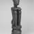  <em>Ancestor Figure (Iene)</em>, early 20th century. Wood, pigment, 22 7/8 x 4 7/8 x 5 in. (58.1 x 12.4 x 12.7 cm). Brooklyn Museum, Charles Stewart Smith Memorial Fund, 42.338. Creative Commons-BY (Photo: Brooklyn Museum, CUR.42.338_print_threequarter_bw.jpg)