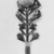  <em>Spoon</em>, ca. 1336-1327 B.C.E. Ivory, 2 9/16 x 11/16 x 8 3/16 in. (6.5 x 1.8 x 20.8 cm). Brooklyn Museum, Charles Edwin Wilbour Fund, 42.411. Creative Commons-BY (Photo: , CUR.42.411_NegB_print_bw.jpg)