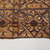 Samoan. <em>Tapa (Siapo)</em>, late 19th-mid 20th century. Barkcloth, pigment, 57 1/2 × 62 3/16 in. (146 × 158 cm). Brooklyn Museum, Anonymous gift in memory of Dr. Harlow Brooks, 43.201.104. Creative Commons-BY (Photo: , CUR.43.201.104_detail02.jpg)