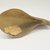 Plains. <em>Three Large Spoons</em>, 20th century. Big horn sheep horn, 7 1/16 x 3 9/16in. (18 x 9cm). Brooklyn Museum, Anonymous gift in memory of Dr. Harlow Brooks, 43.201.150a-c. Creative Commons-BY (Photo: Brooklyn Museum, CUR.43.201.150a_view1.jpg)