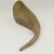 Plains. <em>Three Large Spoons</em>, 20th century. Big horn sheep horn, 7 1/16 x 3 9/16in. (18 x 9cm). Brooklyn Museum, Anonymous gift in memory of Dr. Harlow Brooks, 43.201.150a-c. Creative Commons-BY (Photo: Brooklyn Museum, CUR.43.201.150b.jpg)